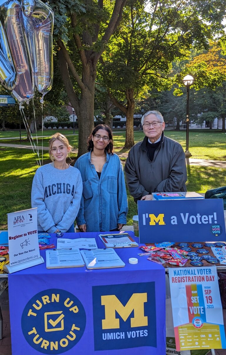 ACJ and APIA Vote-MI for National Voter Registration Day September 19